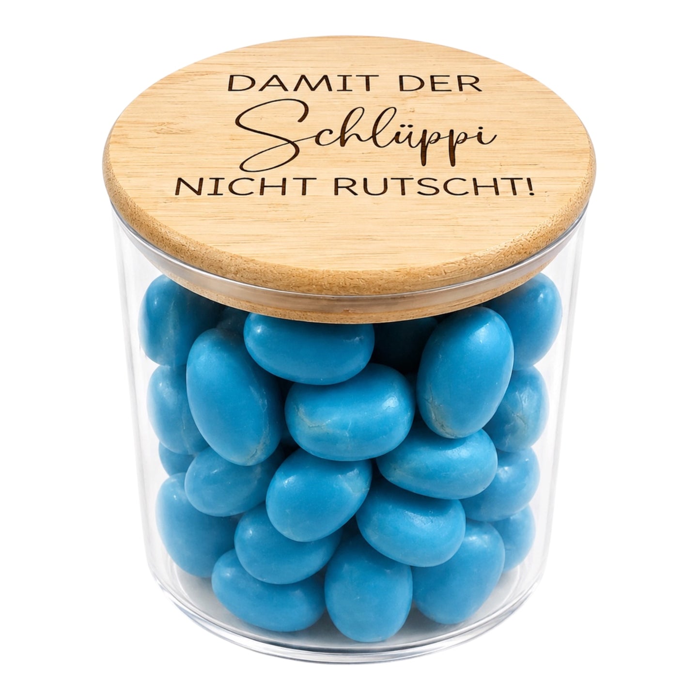 Vorratsdose „Damit der Schlüppi nicht rutscht“ – 500 ml ( LIMITIERT)