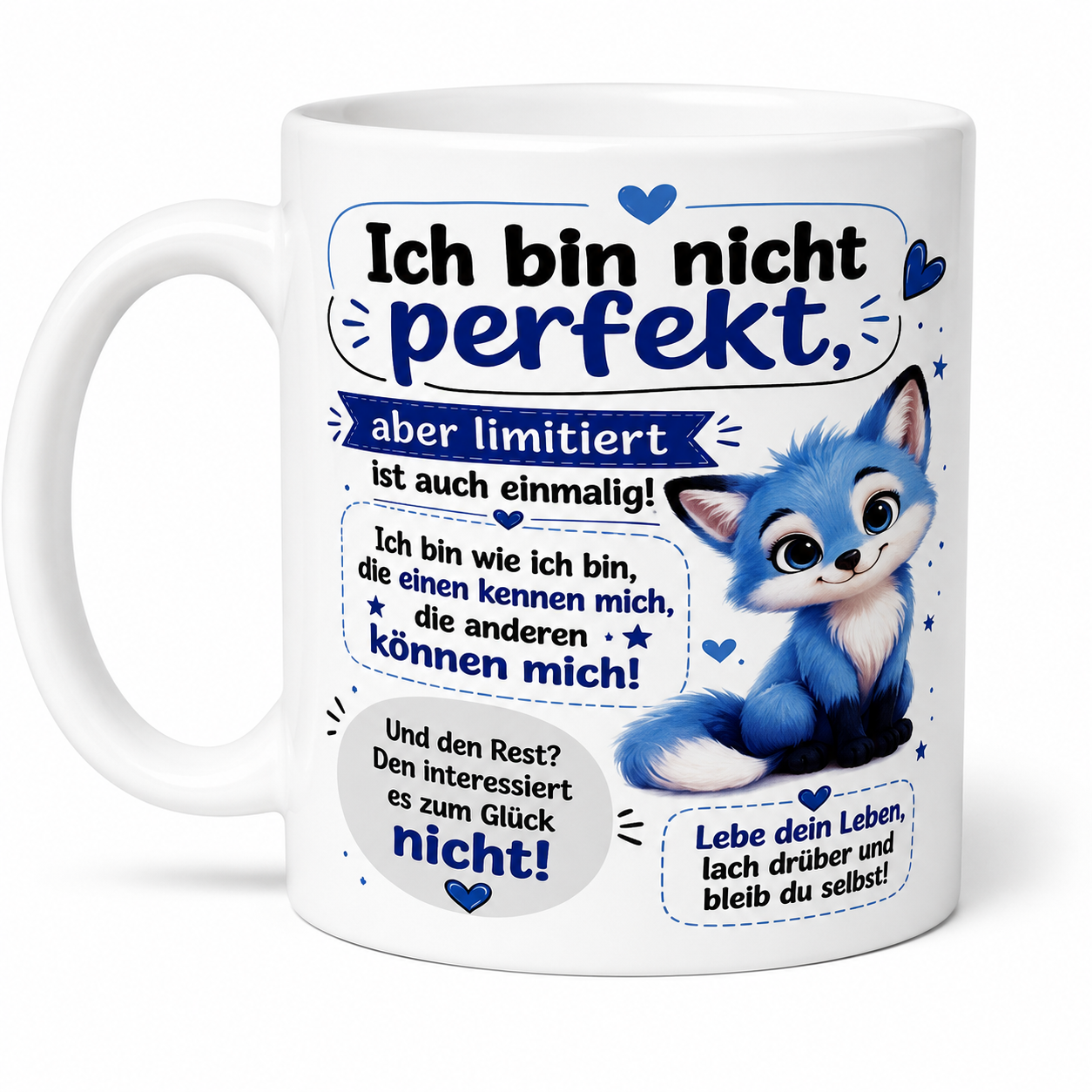 Tasse - Ich bin nicht perfekt