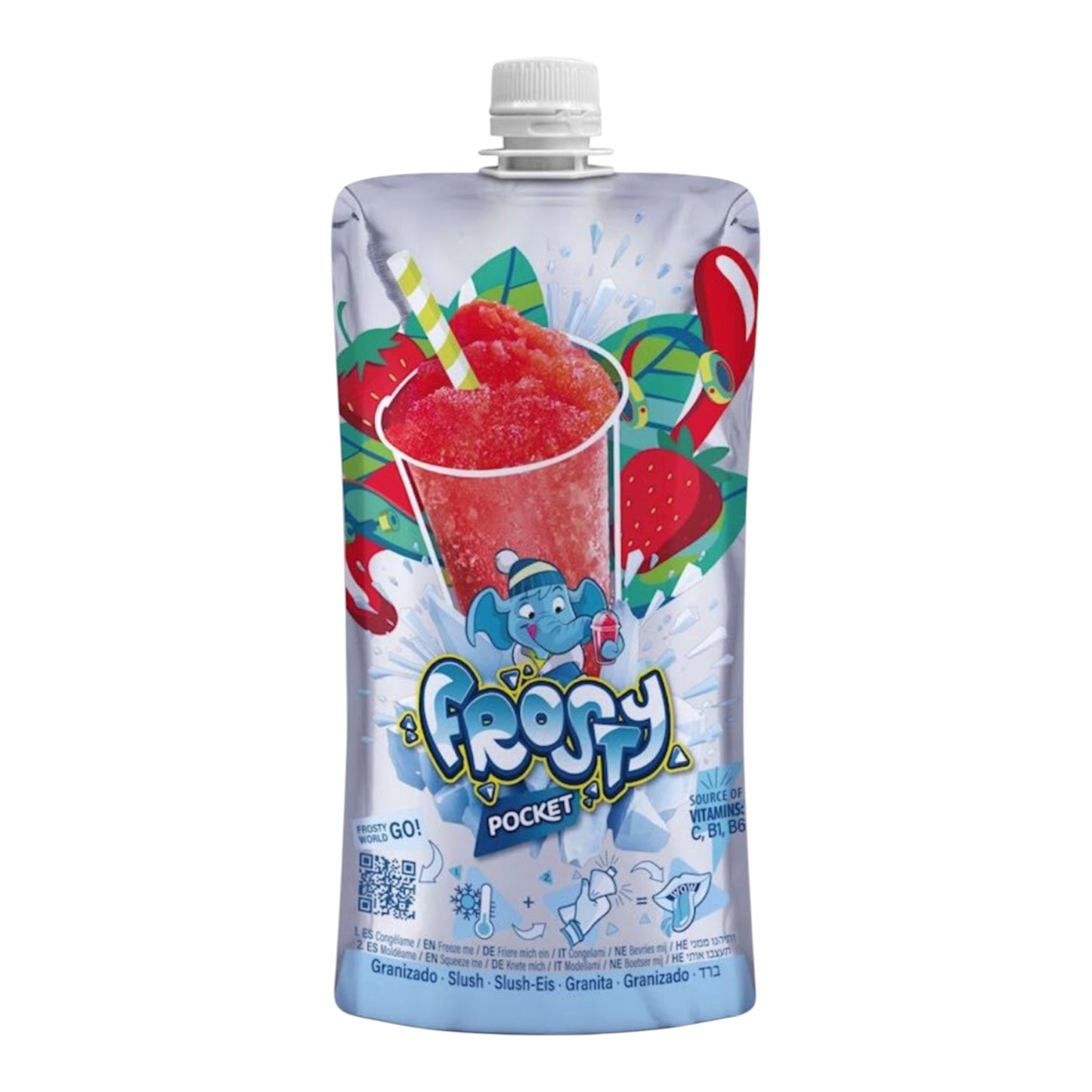 Frosty Pocket Slush Strawberry