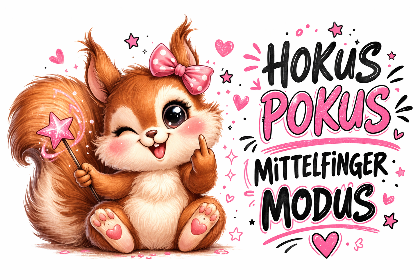 Tasse - Hokus Pokus Mittelfingermodus !