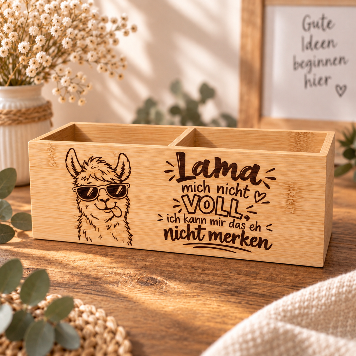 Organizer aus Bambus