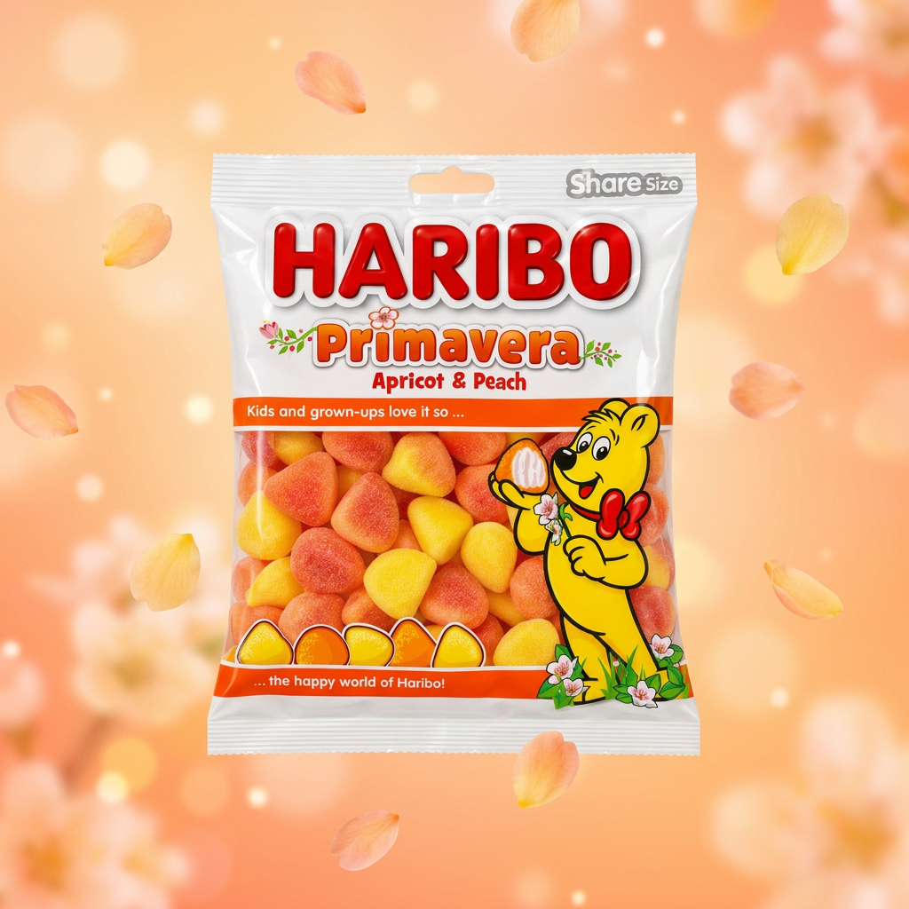 Haribo Primavera Aprikose-Pfirsich 300g Niederlande 🇳🇱