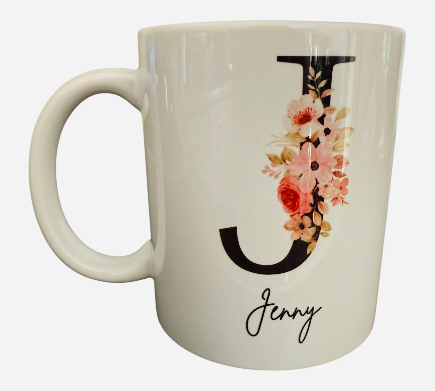 Personalisierte Buchstaben Tasse