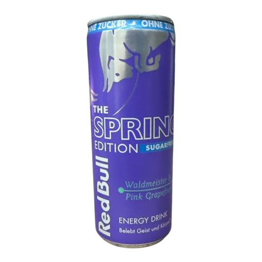 Red Bull Energy Drink Spring Edition Waldmeister & Pink Grapefruit Sugarfree 250ml