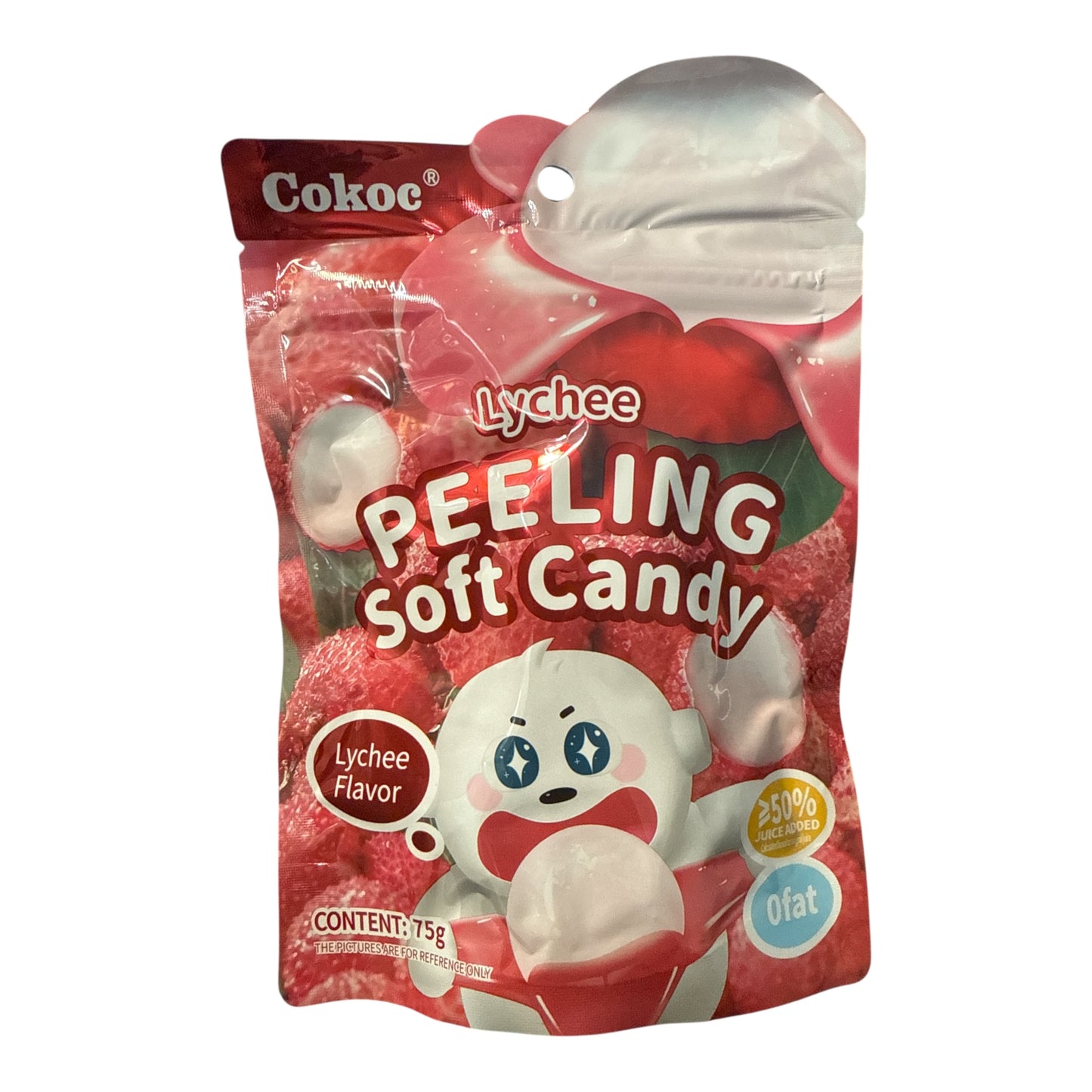 Peelable Gummies - Lychee 60g