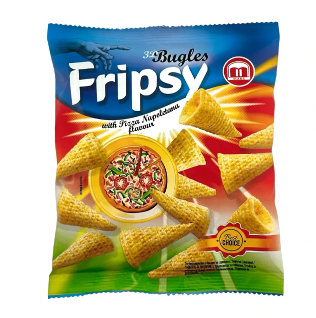 Fripsy Sticks Crispy - Bugles Pizza 50g