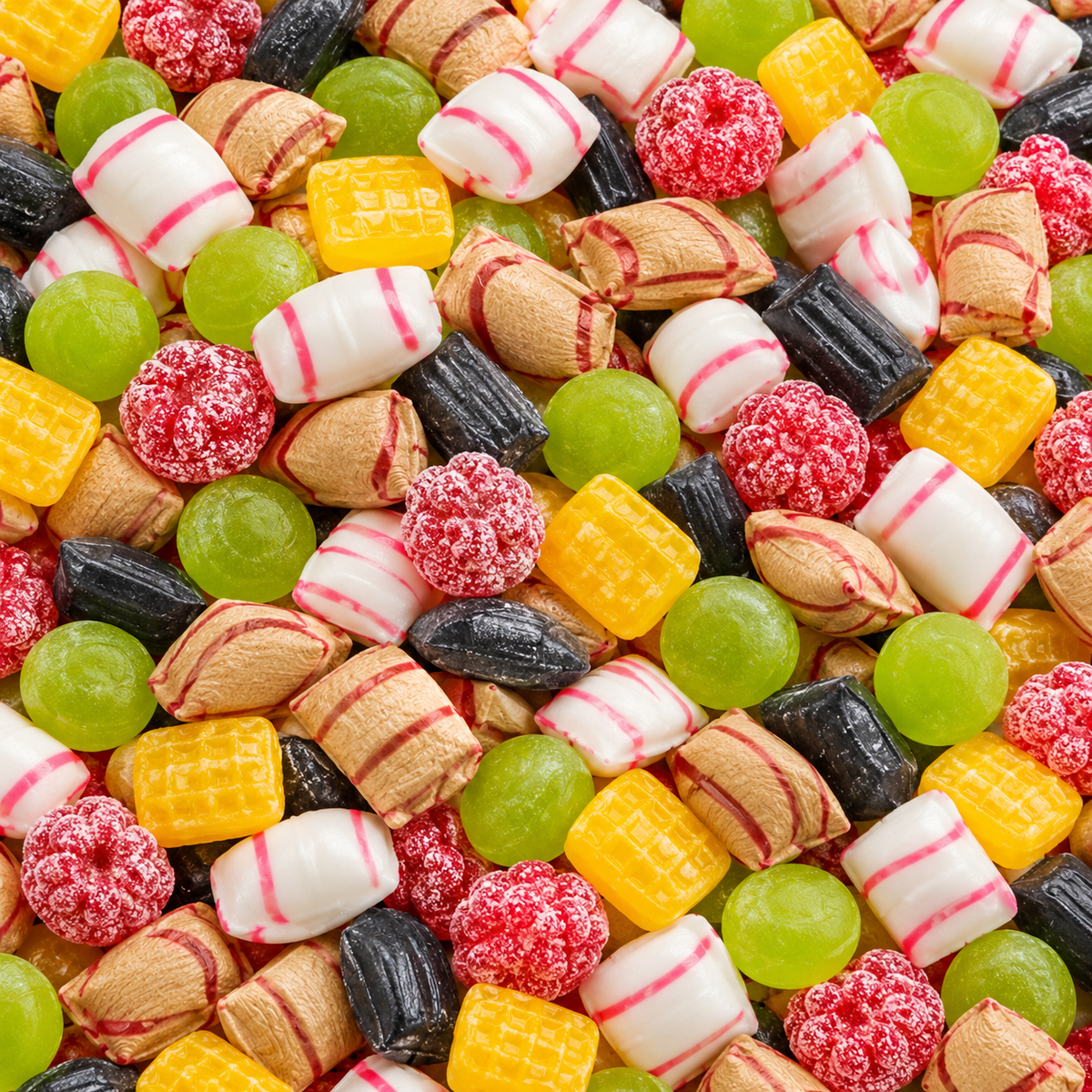 Holländische Buntkaramellen Mix 200g Niederlande 🇳🇱