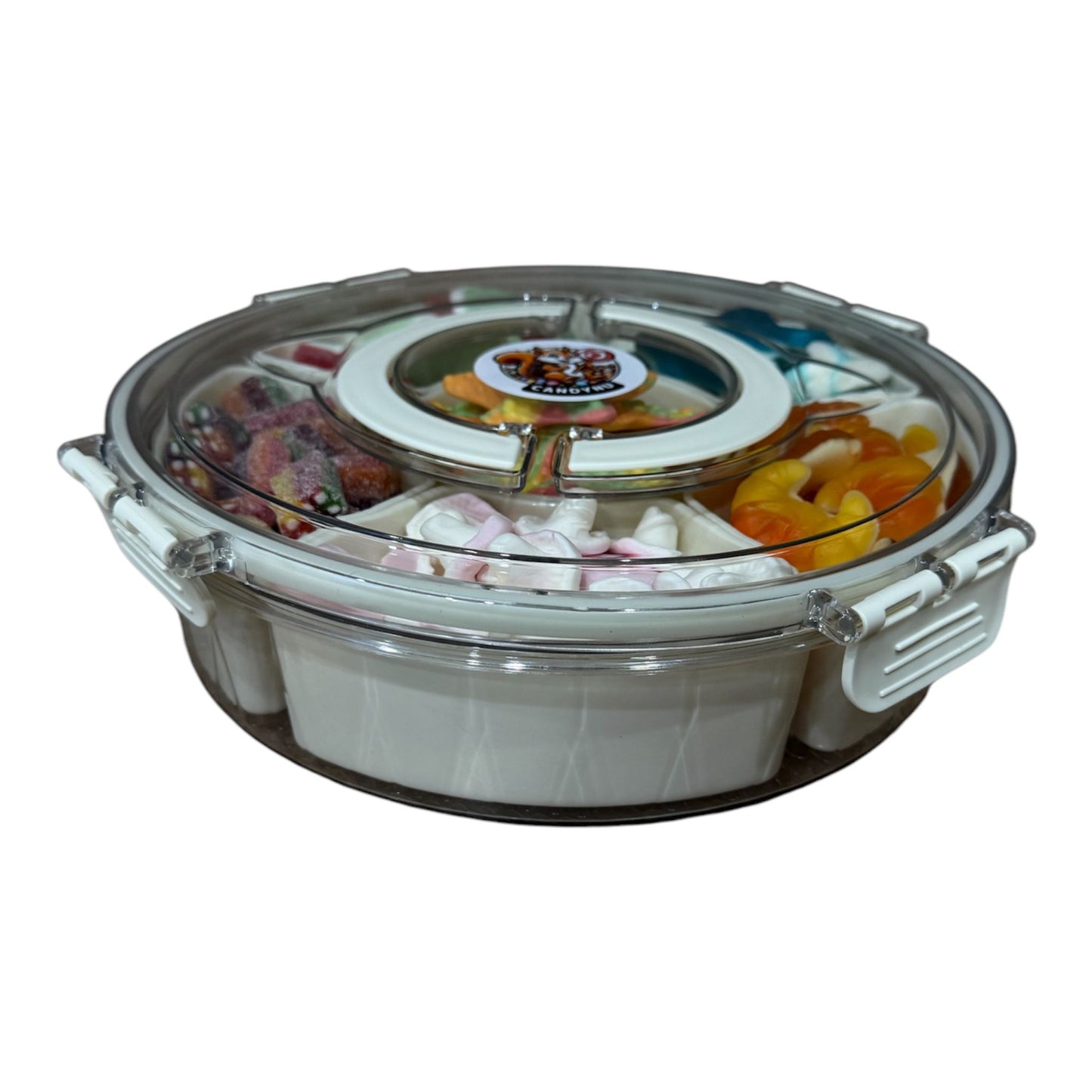 Snackbox 6 Fächer 360° Drehbar