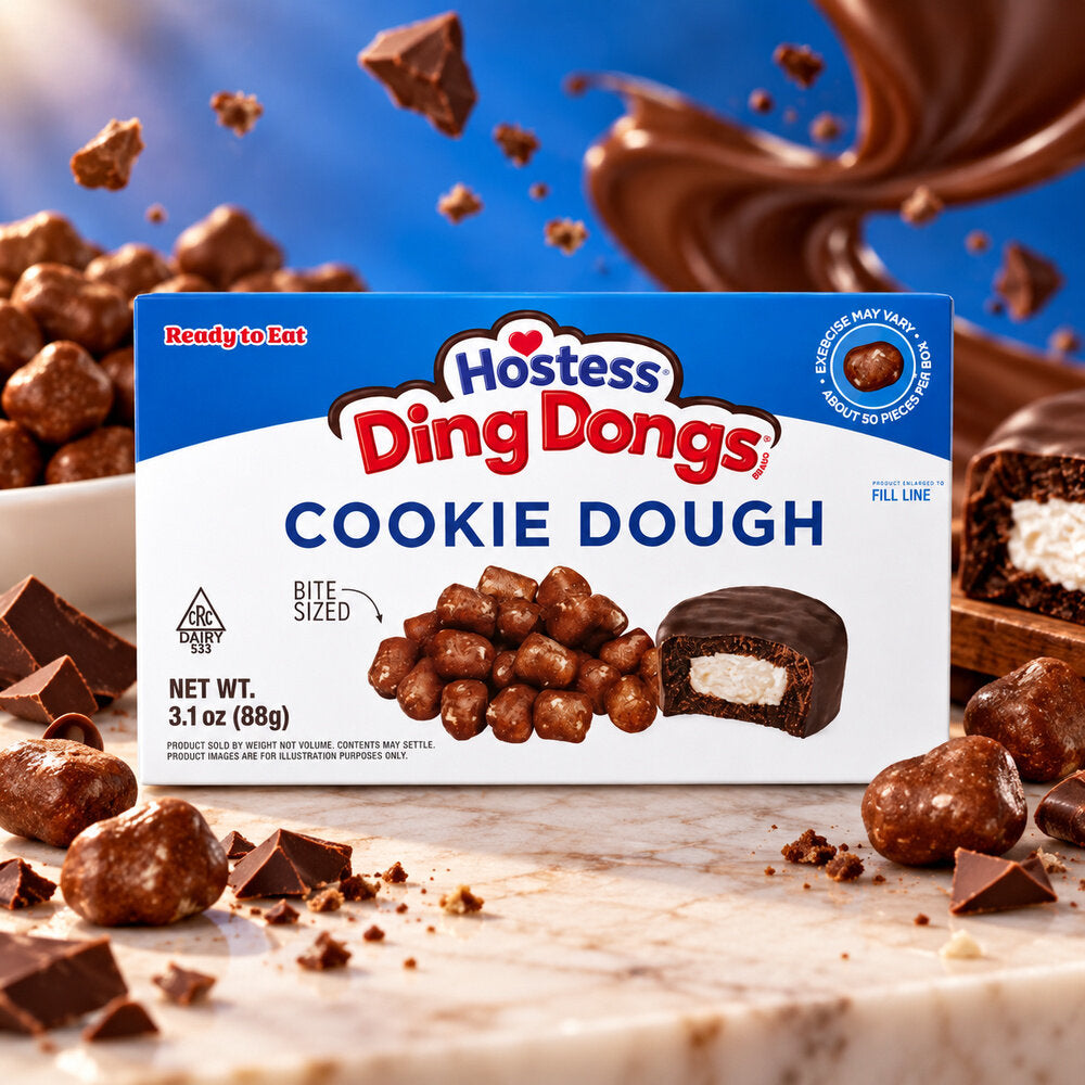 Cookie Dough Bites Hostess Ding Dongs 88g USA 🇺🇸
