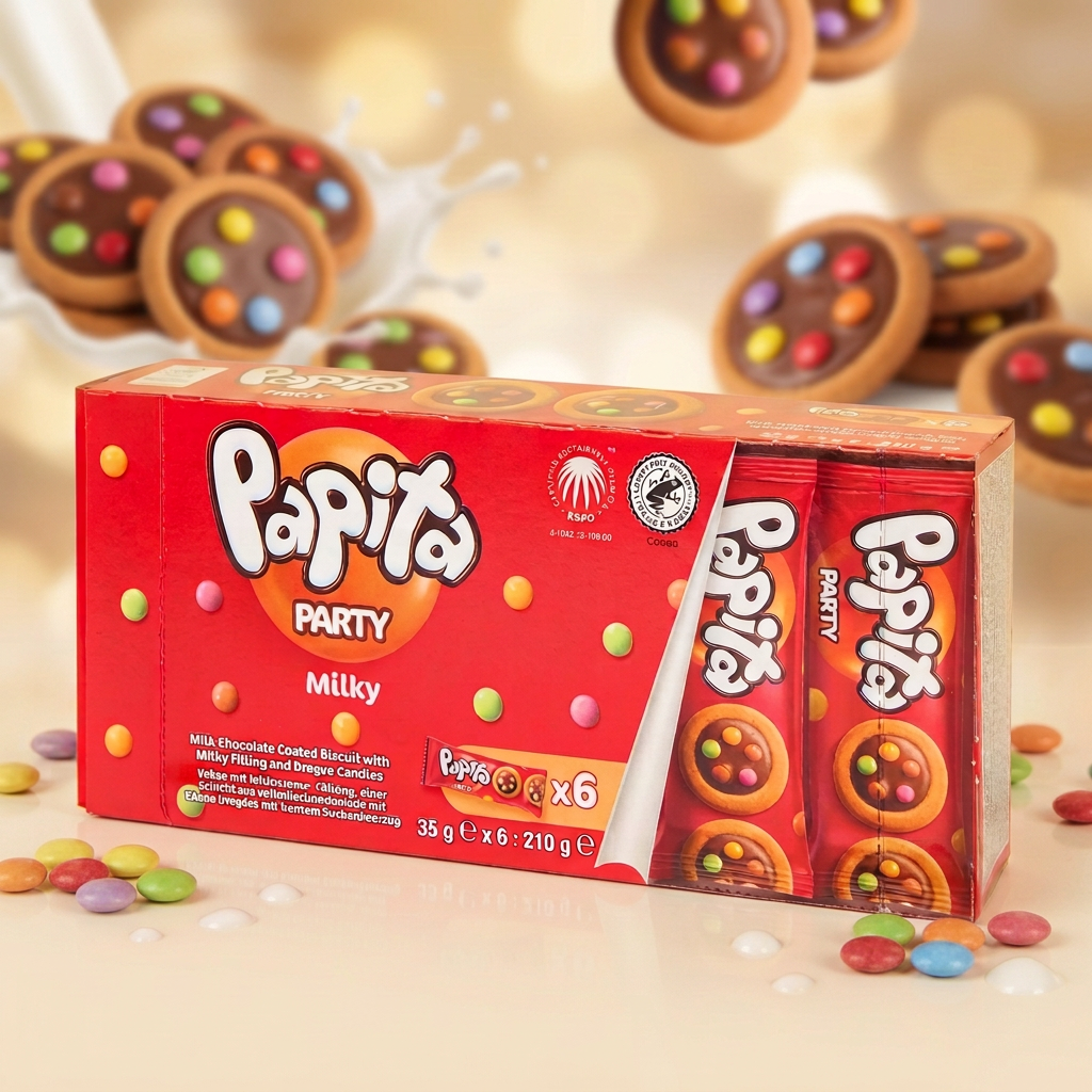 Papita Party Milky 6 × 35g Türkei 🇹🇷