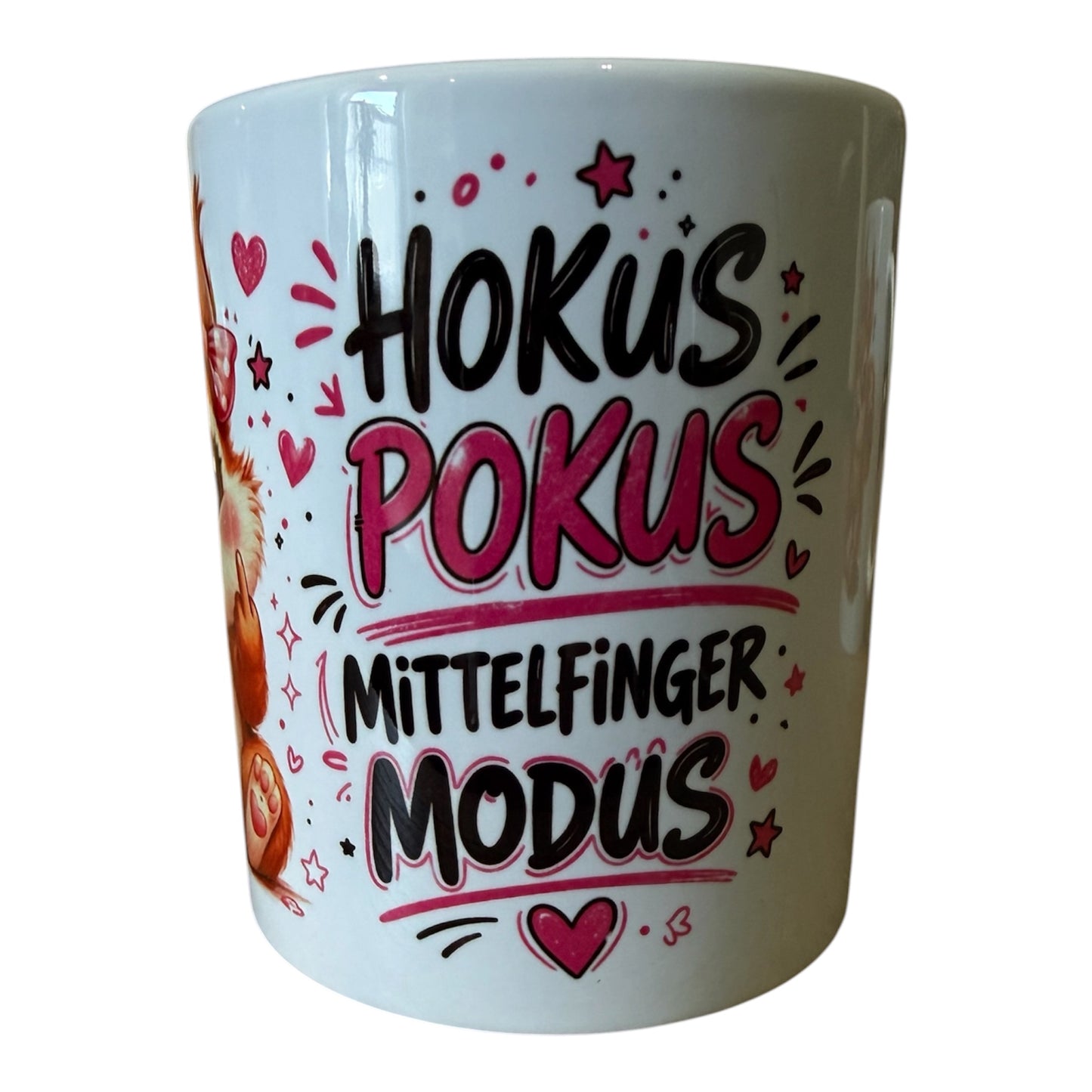 Tasse - Hokus Pokus Mittelfingermodus !