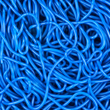 Hitschies Schnüre Blau