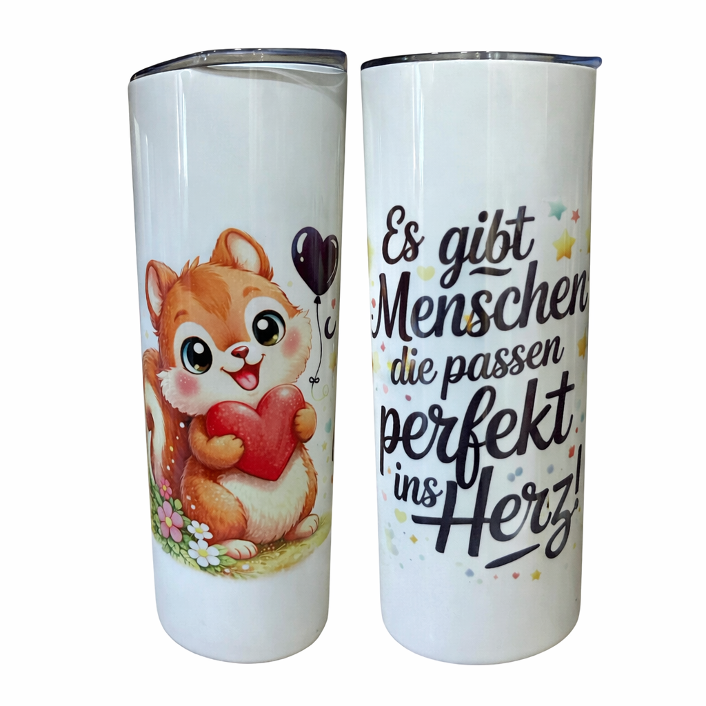 Tumbler in verschiedenen Motiven + 400g Candymix