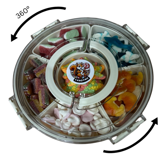 Snackbox 6 Fächer 360° Drehbar