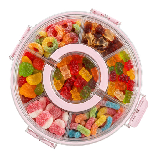 Drehbare Snackbox (Rosa)