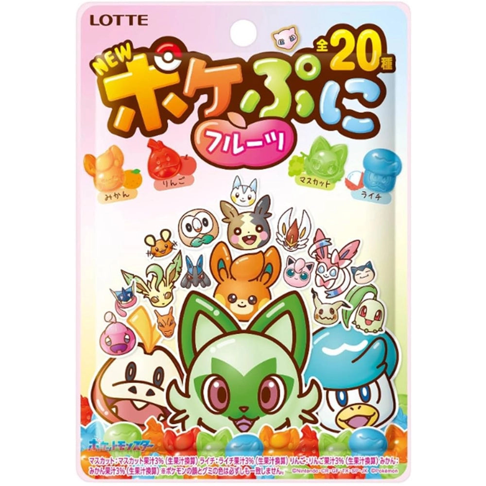 Lotte Pokémon Fruchtgummis 80g