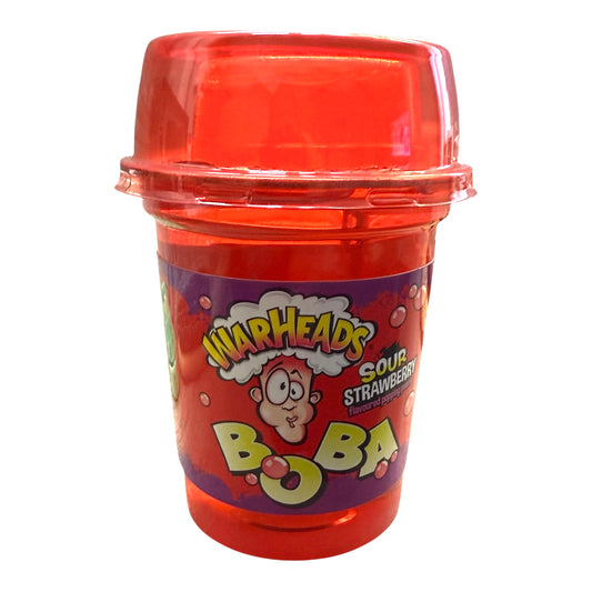 Warheads Boba - Sour Strawberry 400ml
