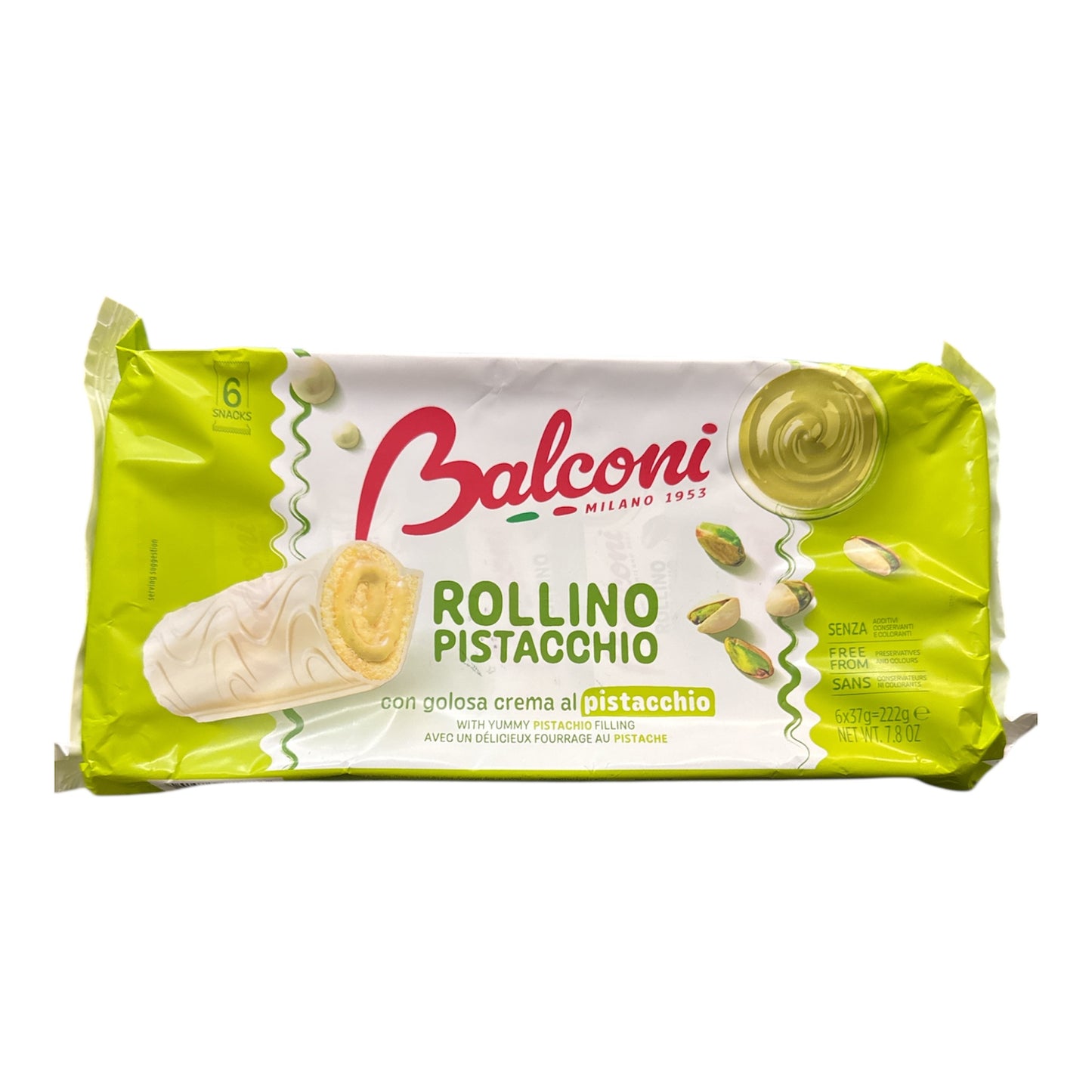 Balconi Rollino Pistacchio 6x37g