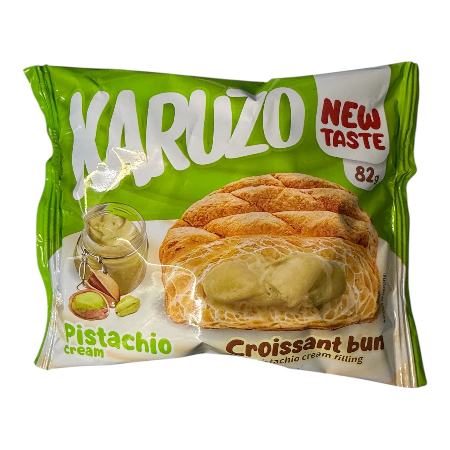 Karuzo Croissant - Pistaziencreme Füllung 82g MHD 24.6.2026