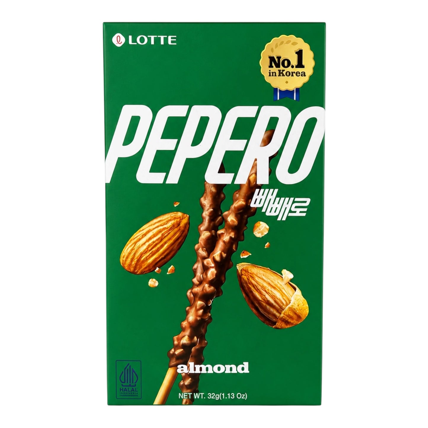 Pepero - Almond 32 Gramm