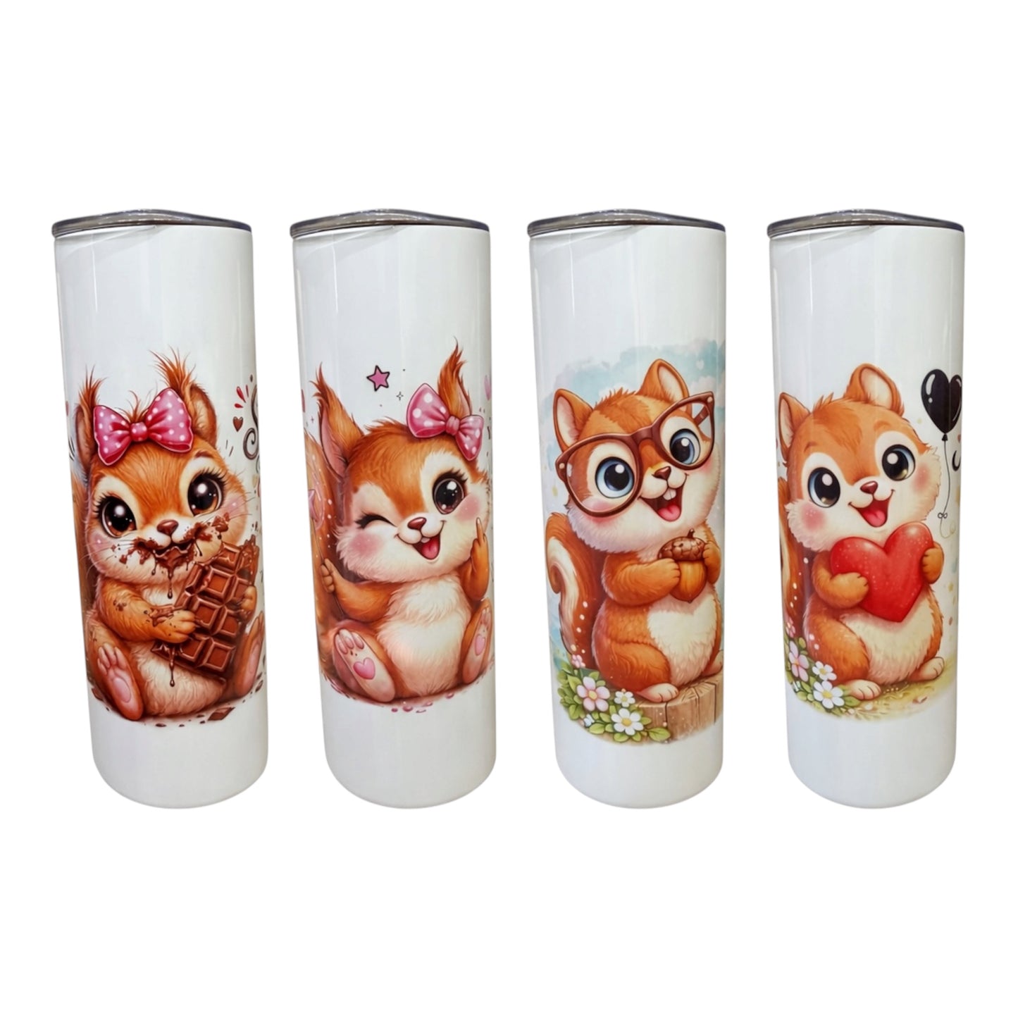 Tumbler in verschiedenen Motiven + 400g Candymix