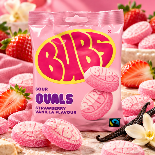 Bubs Strawberry Vanilla 90g Schweden 🇸🇪