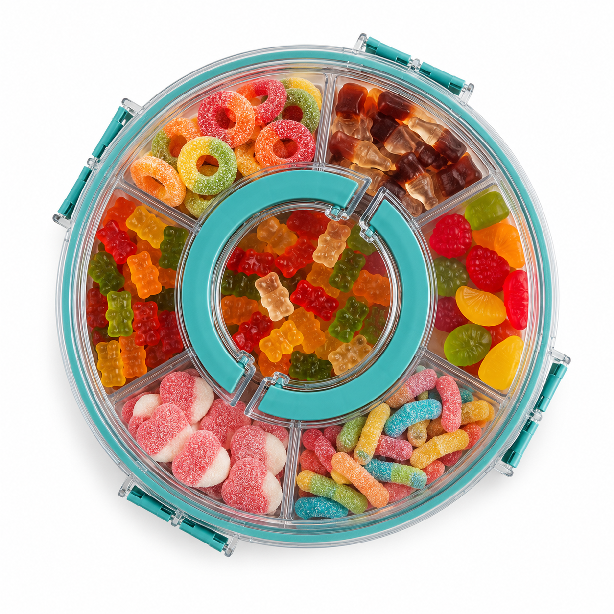 Drehbare Snackbox (Grün)