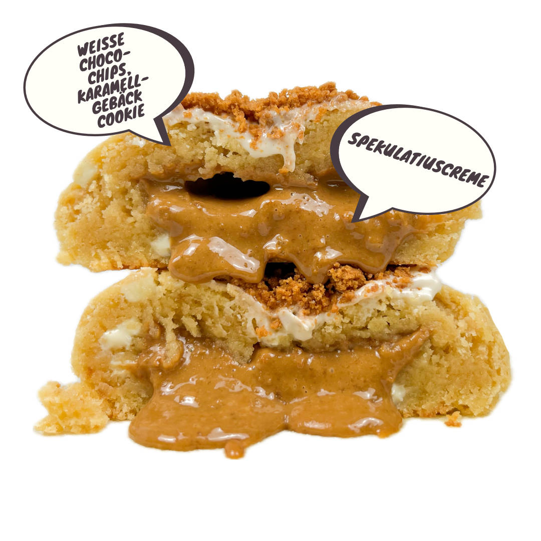 White Chocolate Caramel Biscuit
