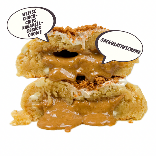 White Chocolate Caramel Biscuit