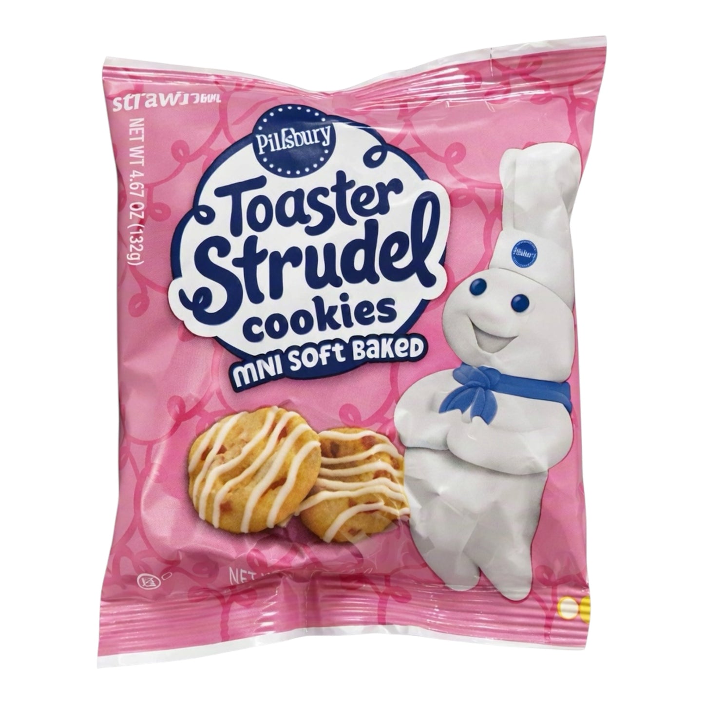 Pillsbury Strawberry Mini Soft Baked Cookies 42g