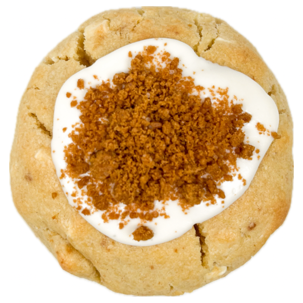 White Chocolate Caramel Biscuit