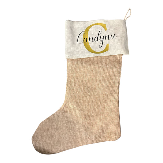 🎅 Personalisierter Weihnachtsstrumpf – dein festlicher Hingucker