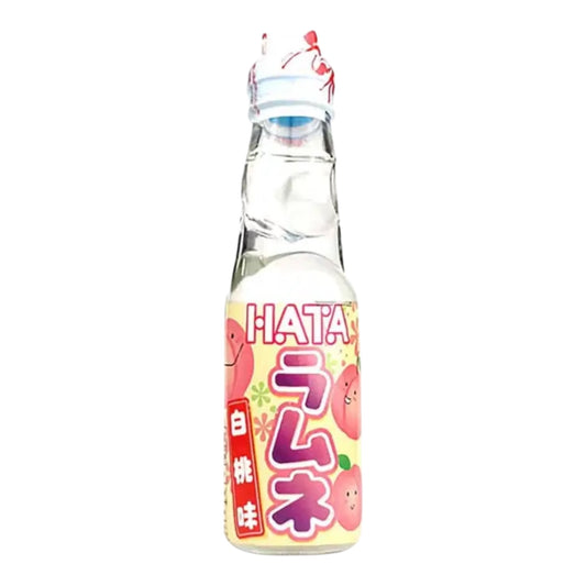 Ramune White Peach Soda