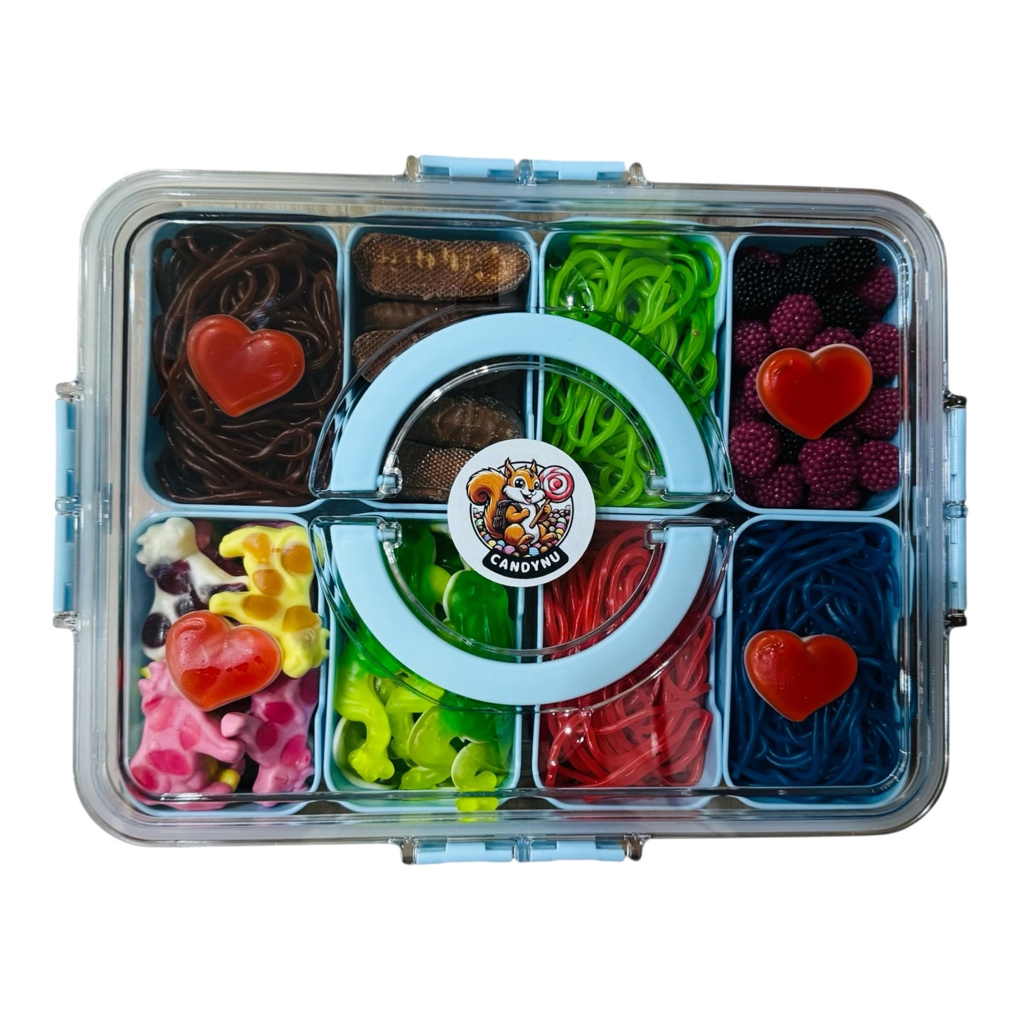 Snackbox 8er in blau