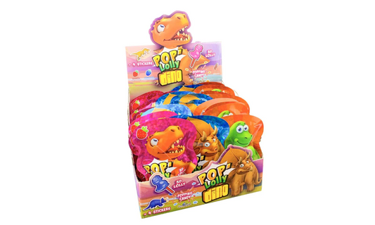 Funny Candy Pop Lolly Dino Popping Candy 16g