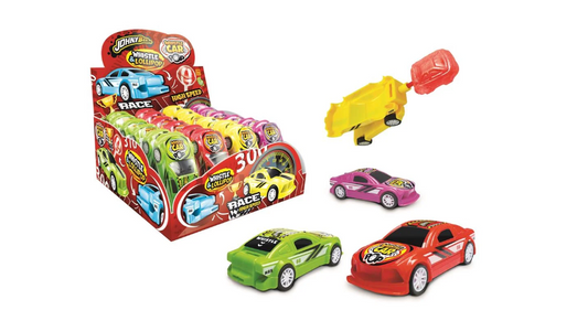 Johny Bee Whistle Car Pop Lollipop 10g