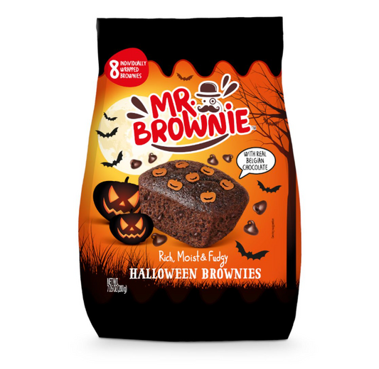 Mr. Brownie – Halloween Brownies mit belgischer Schokolade 200g