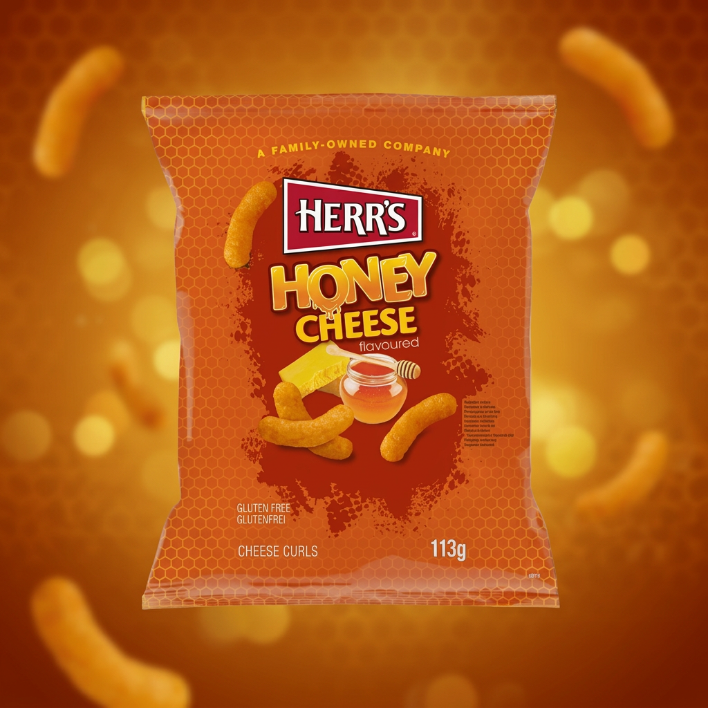 Herr's Honey Cheese Puffs 113g Spanien 🇪🇸